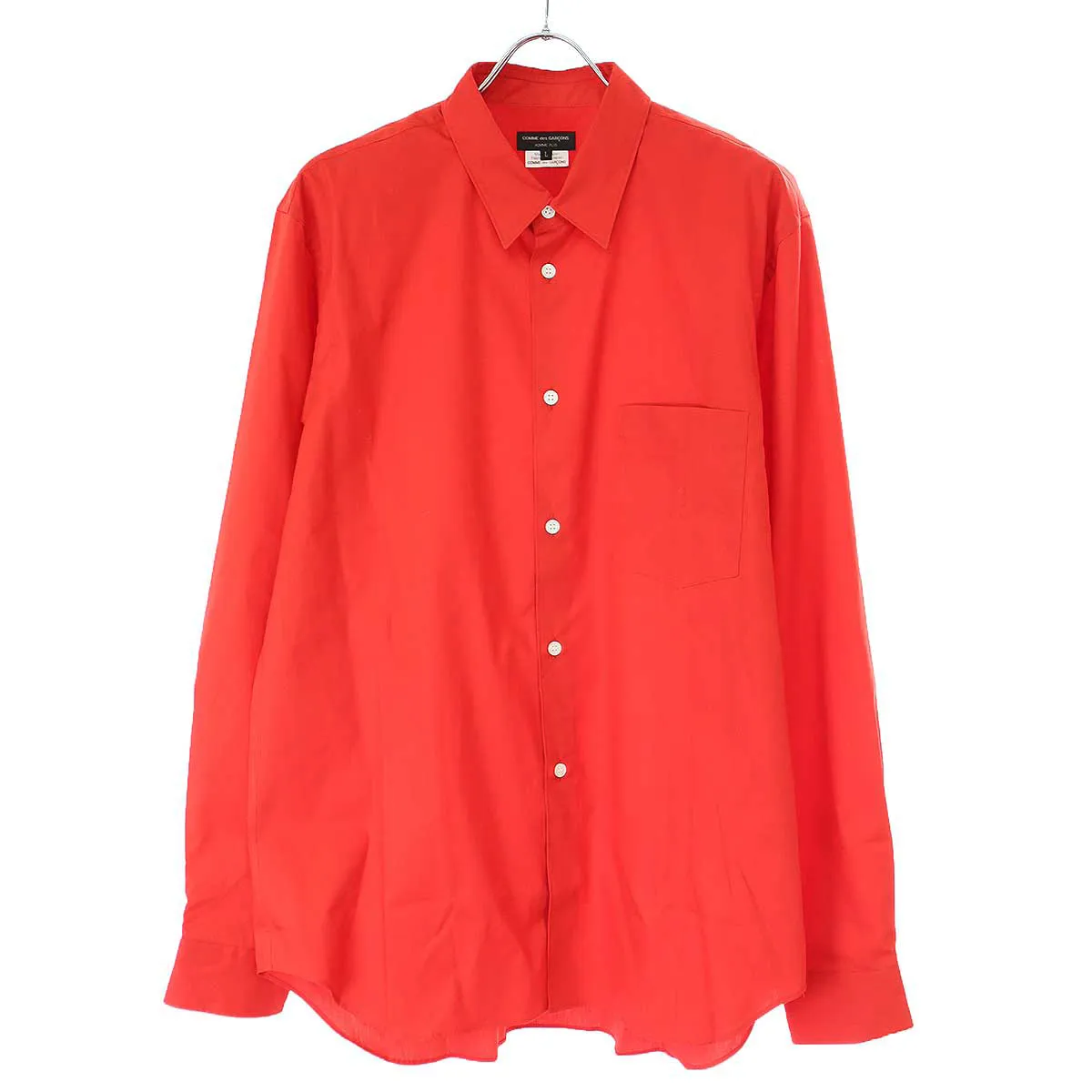 COMME des GARCONS コム デギャルソンオムプリュス 24SS コットンブロードロングスリーブシャツ