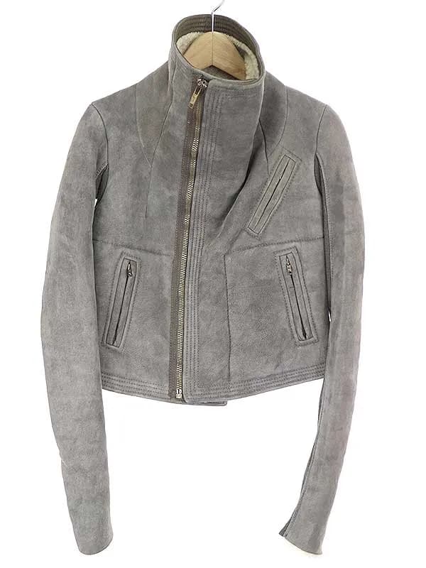 Rick Owens リックオウエンス 07AW ムートンレザーライダースジャケット