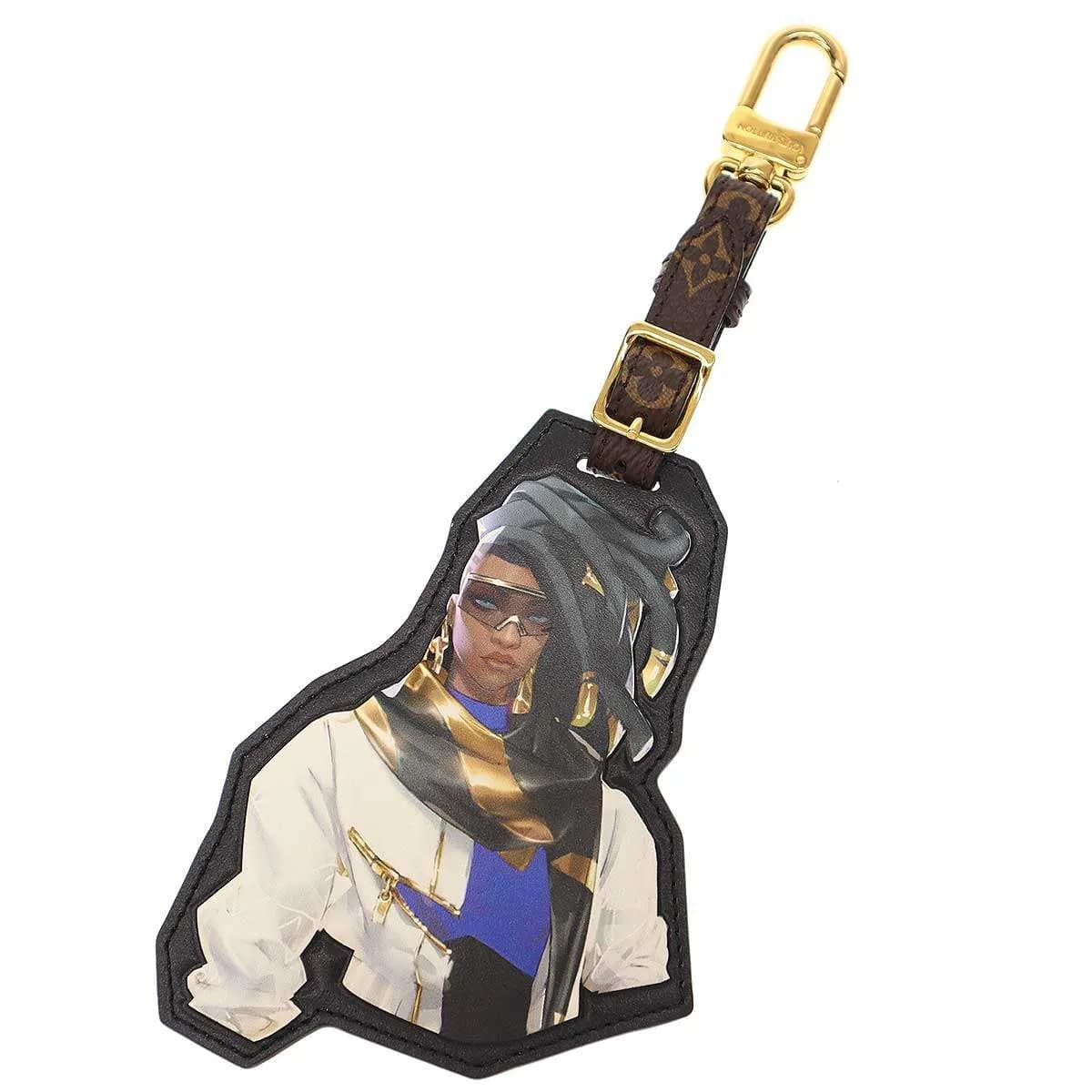 LOUIS VUITTON ルイヴィトン×リーグ・オブ・レジェンド 20SS Key Holder and Bag Charm キャラクターモノグラムチャーム キーホルダー