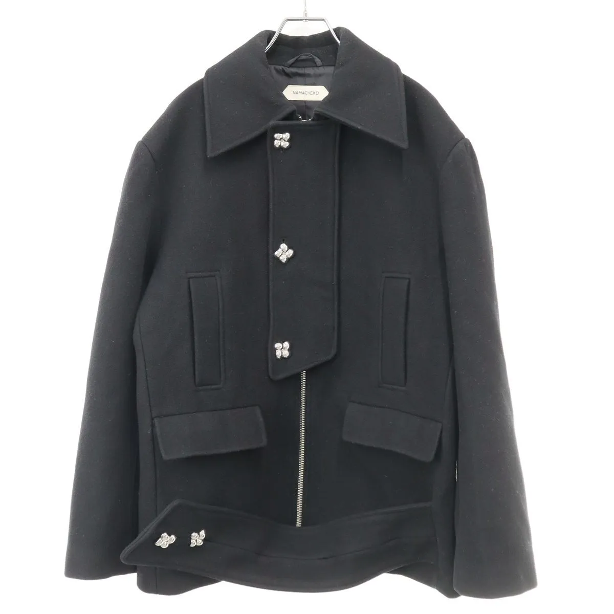 NAMACHEKO ナマチェコ 20AW Larabee Buttoned Wool Jacket ウールジャケット