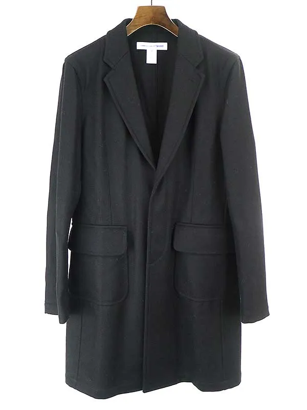 COMME des GARCONS コムデギャルソンシャツ 17AW ウールチェスターコート