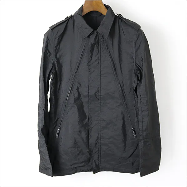 ANN DEMEULEMEESTER ANN DEMEULEMEESTER 16SS 八の字ジップナイロンブルゾン