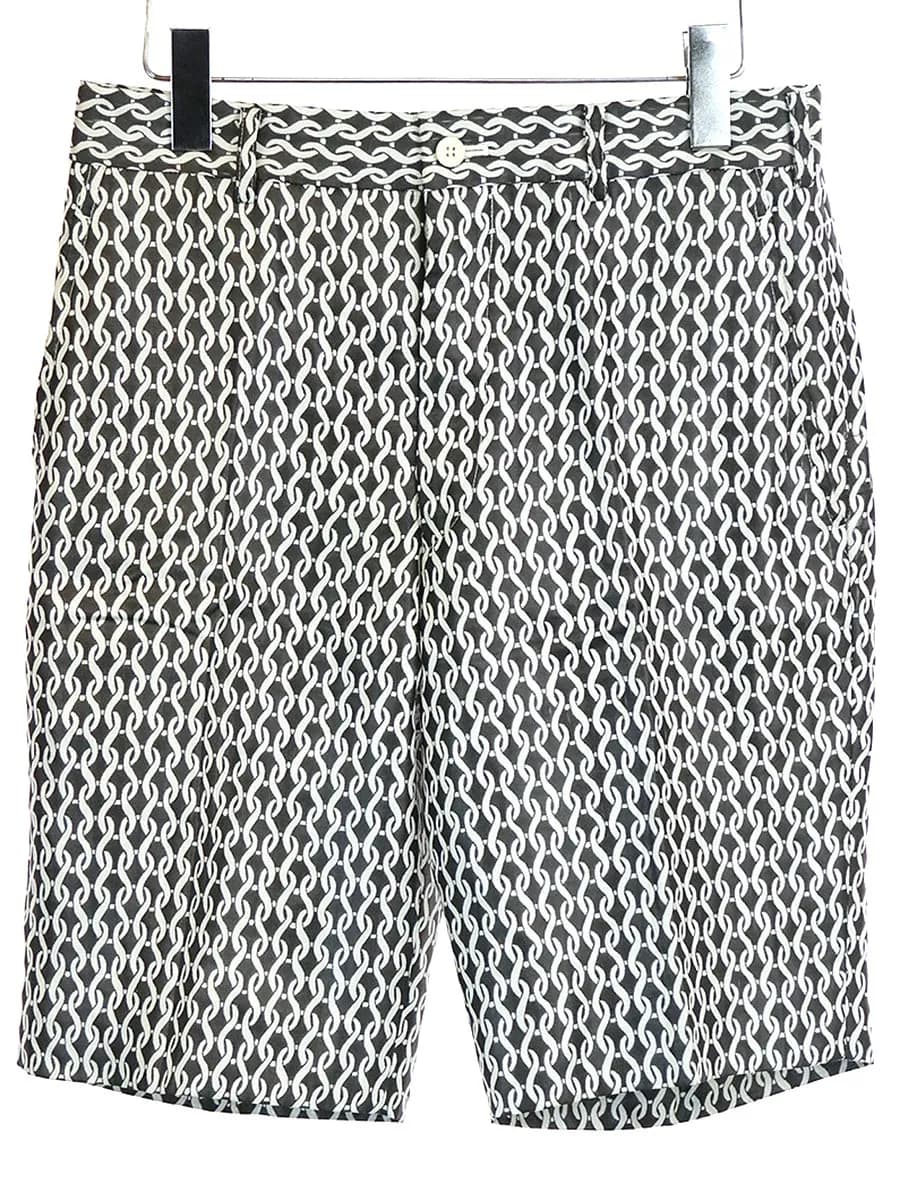 COMME des GARCONS コムデギャルソン オムプリュス 12SS 総柄デザインショーツ