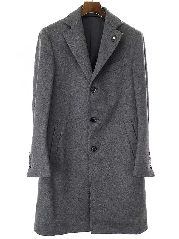 LARDINI ラルディーニ ウールフィールドチェスターコート