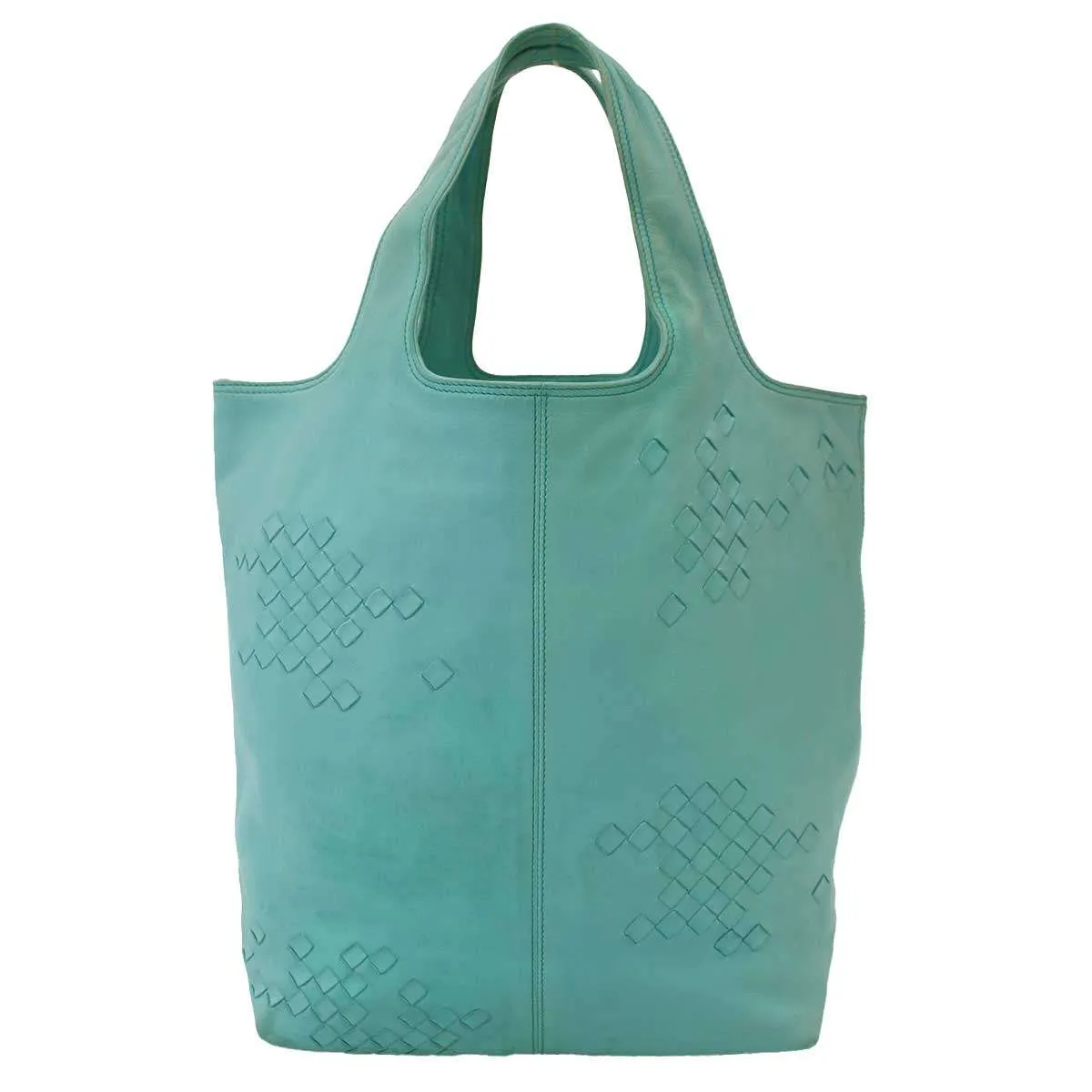 BOTTEGA VENETA ボッテガヴェネタ イントレチャートレザーハンドバッグ