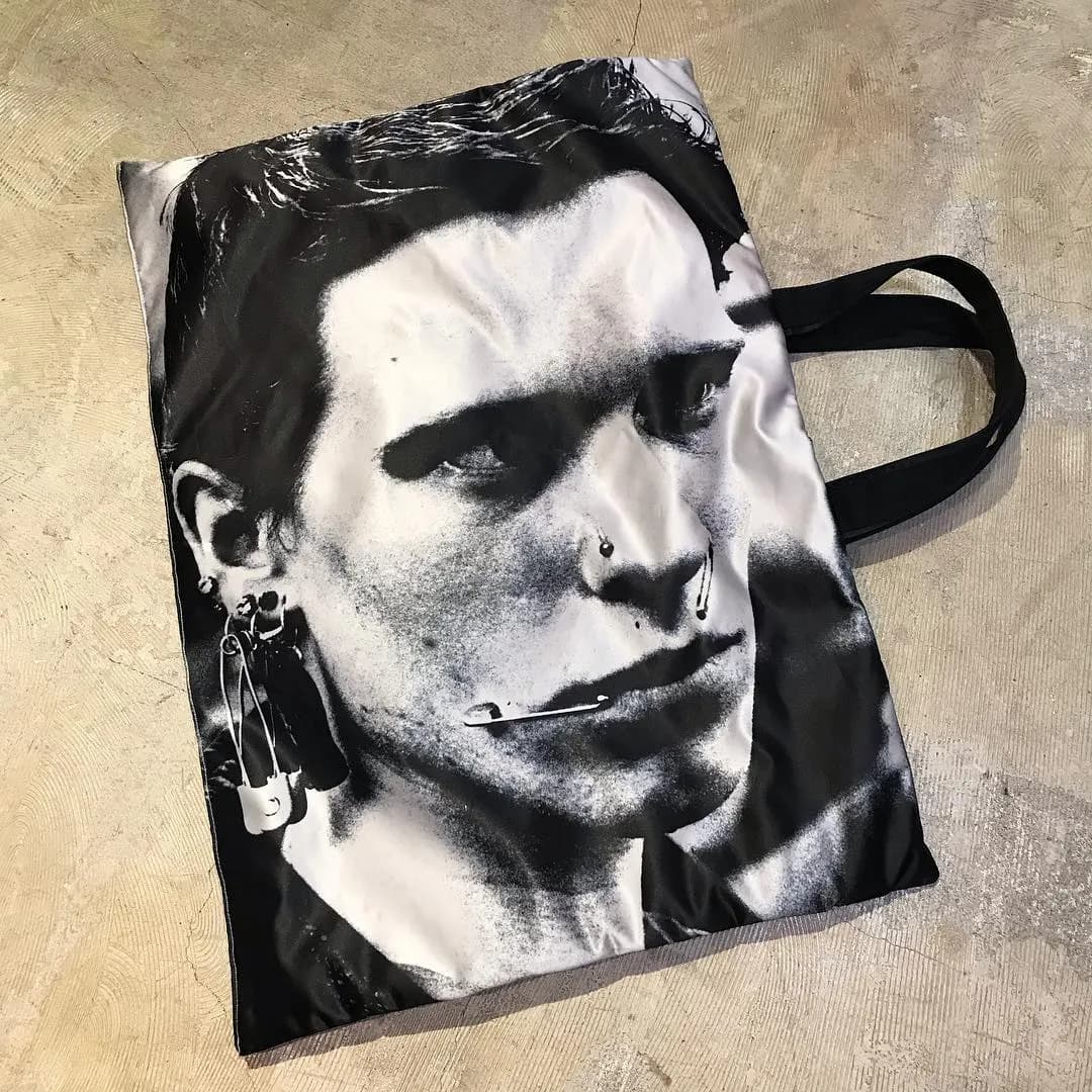 RAF SIMONS RAF SIMONS ×EASTPAK 19SS RS Poster tote satin Punk