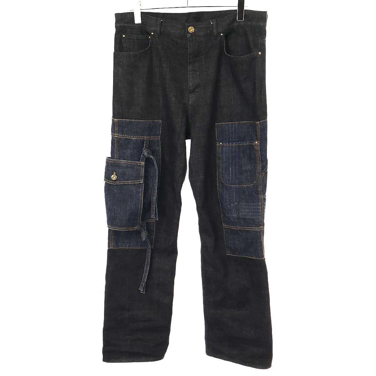 LOUIS VUITTON ルイヴィトン 22AW Karakoram Denim Trousers カラコラムデニムパンツ