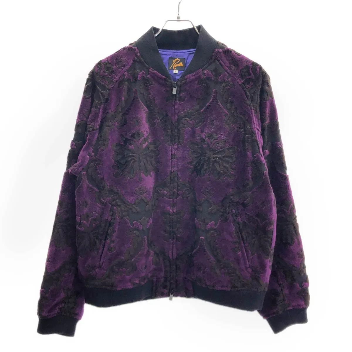 NEEDLES ニードルズ B.B. Jacket Papillon Pile Jacquard ベロアジャガードジャケット RW173