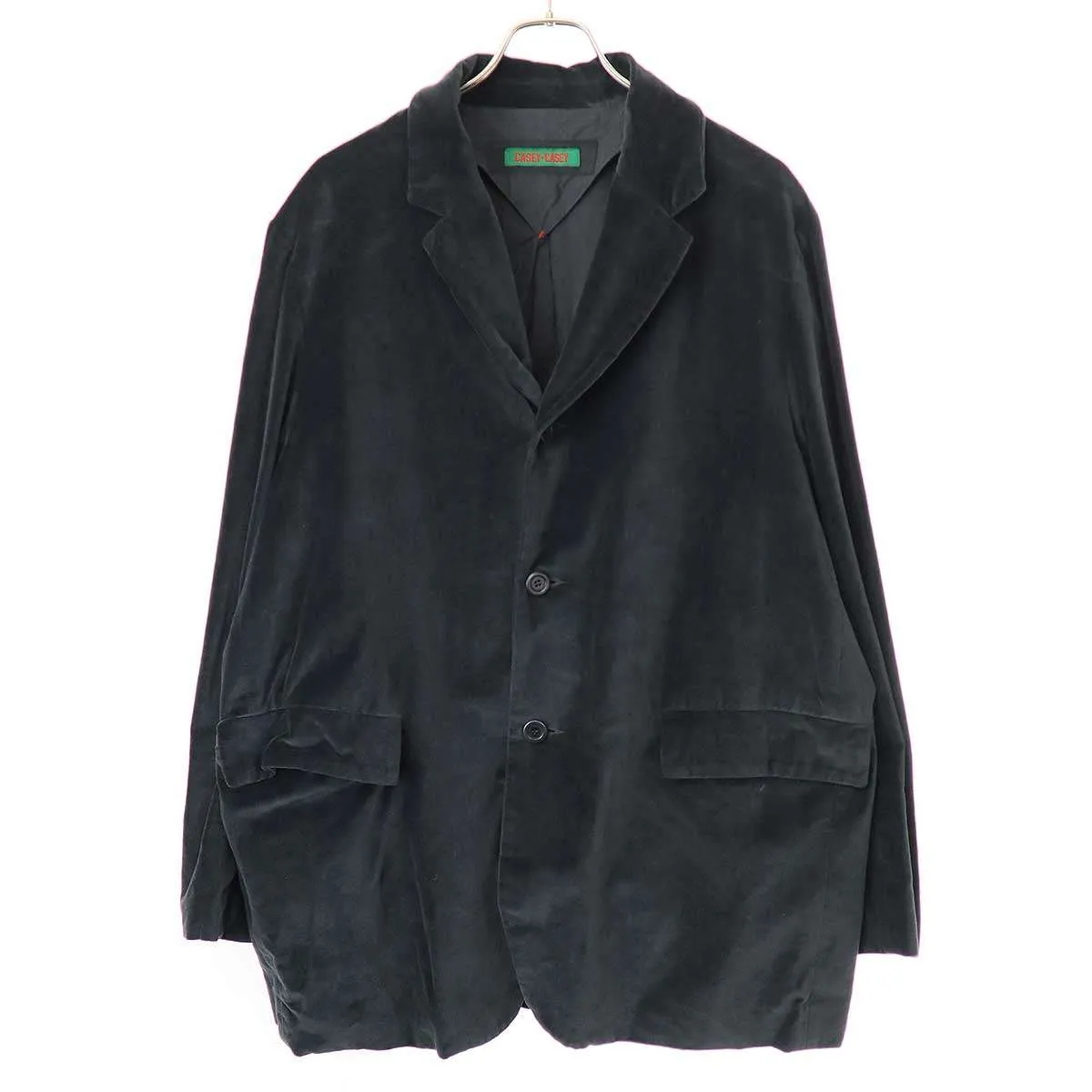 CASEY CASEY ケイシー ケイシー 18AW VESTE ベルベットセットアップスーツ 11HV124