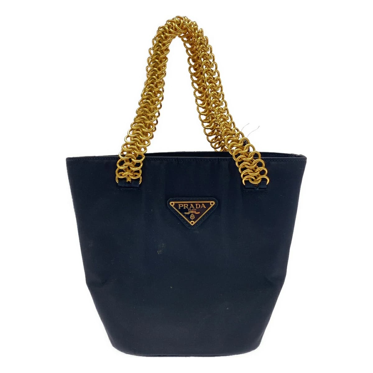 PRADA プラダ ヴィンテージ チェーンバケットハンドバッグ