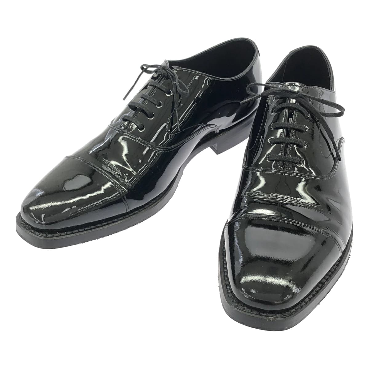 TAKAHIROMIYASHITA The SoloIst. タカヒロミヤシタザソロイスト×フットザコーチャー 25AW patent leather derby shoes パテントレザーダービーシューズ sf.0001AW25