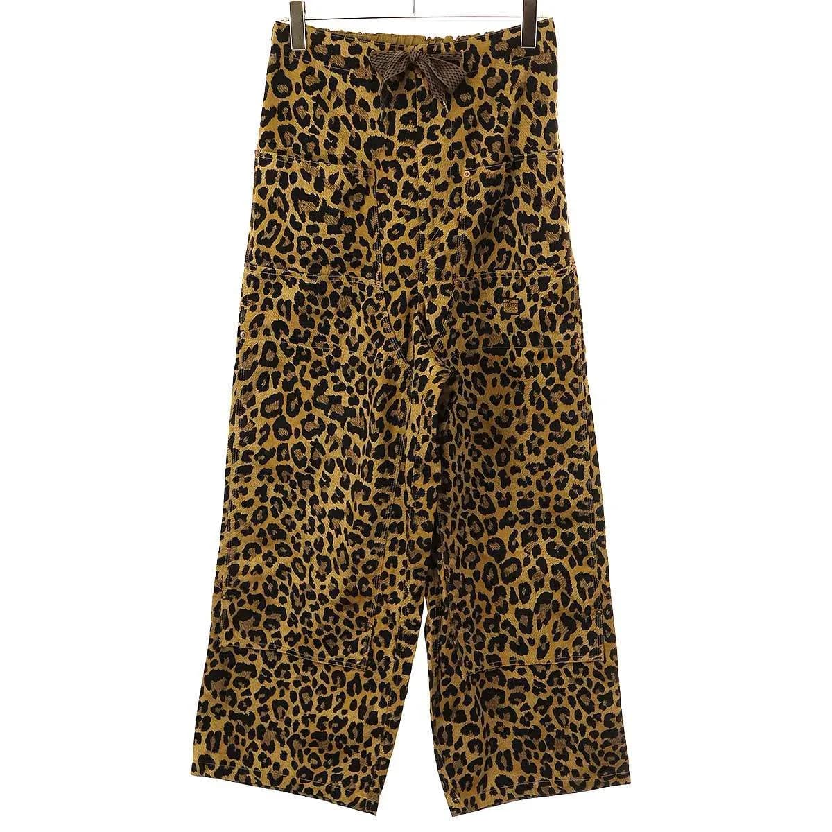 KAPITAL キャピタル Leopard W-Knee Easy Pants レオパードダブルニーイージーパンツ K2409LP009