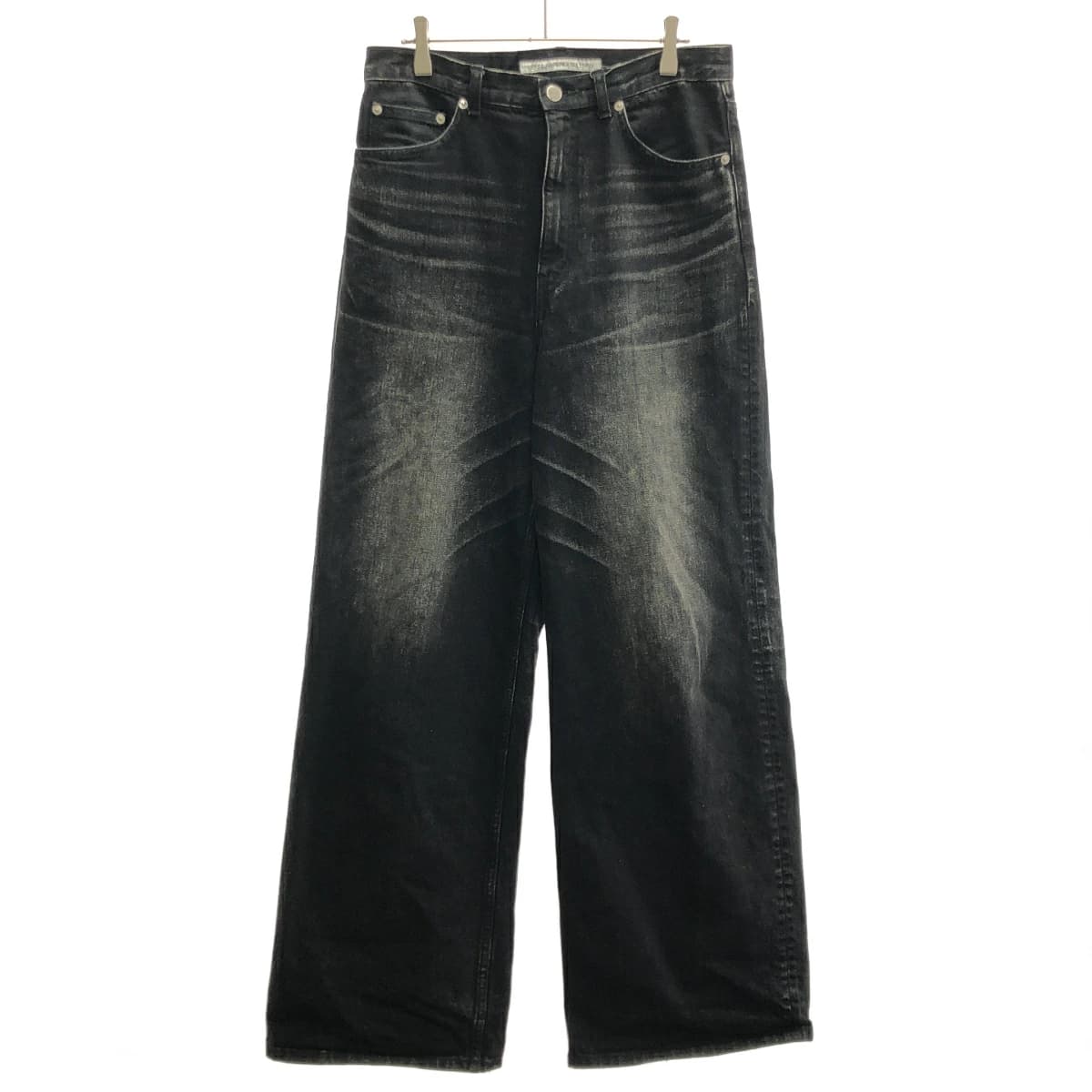JOHN LAWRENCE SULLIVAN ジョン ローレンス サリバン WASHED DENIM WIDE PA ウォッシュドデニムワイドパンツ 2A005-0324-35