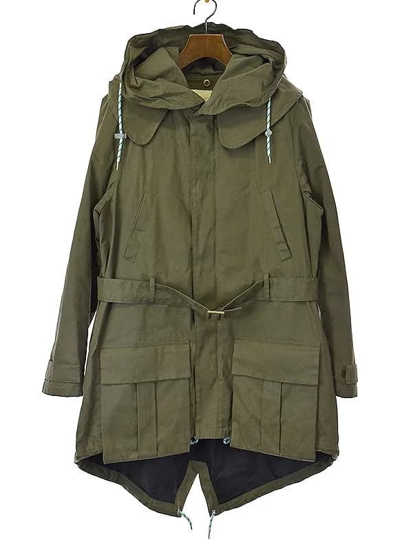 OFF-WHITE オフホワイト 16AW フェイクファーライナー モッズコート