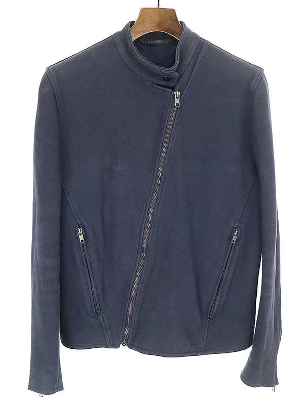 Maison Margiela メゾン マルタン マルジェラ10 11SS ジップアップコットンライダースジャケット