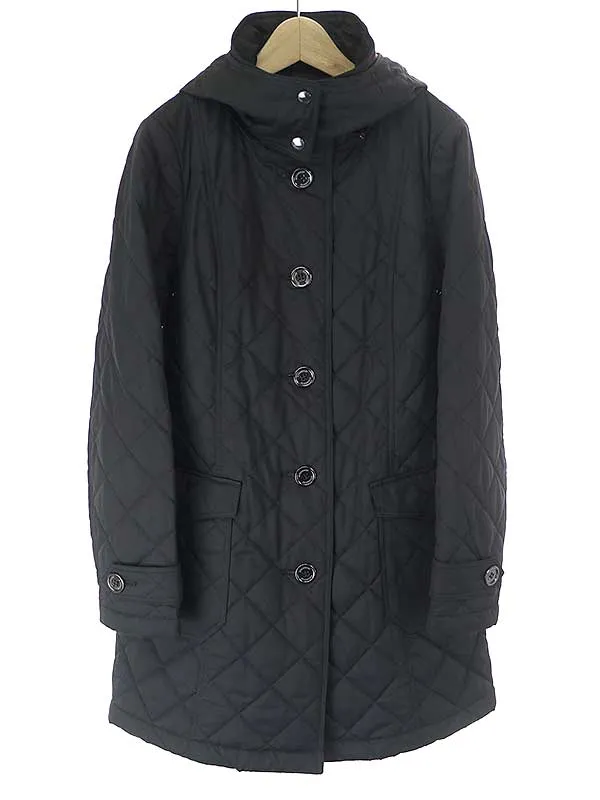 BURBERRY バーバリーロンドン キルティングフーデッドコート
