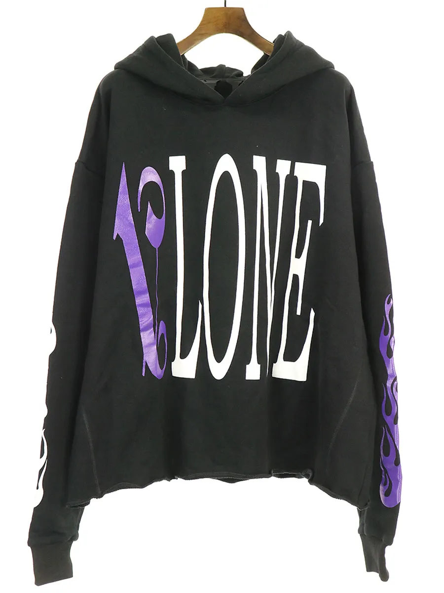 VLONE ヴィーロン×パームエンジェルス Logo Hoodie ロゴプリントスウェットプルオーバーパーカー
