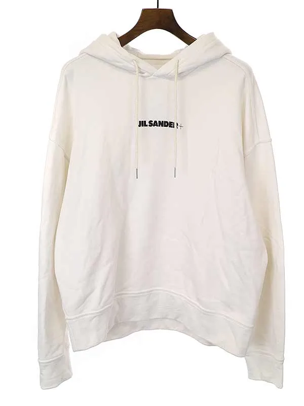 JIL SANDER ジルサンダープラス 21SS ロゴプリントスウェットパーカー