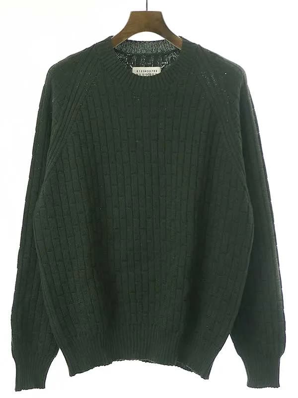 Maison Margiela メゾン マルタン マルジェラ 14 14AW ウールワッフルニットセーター