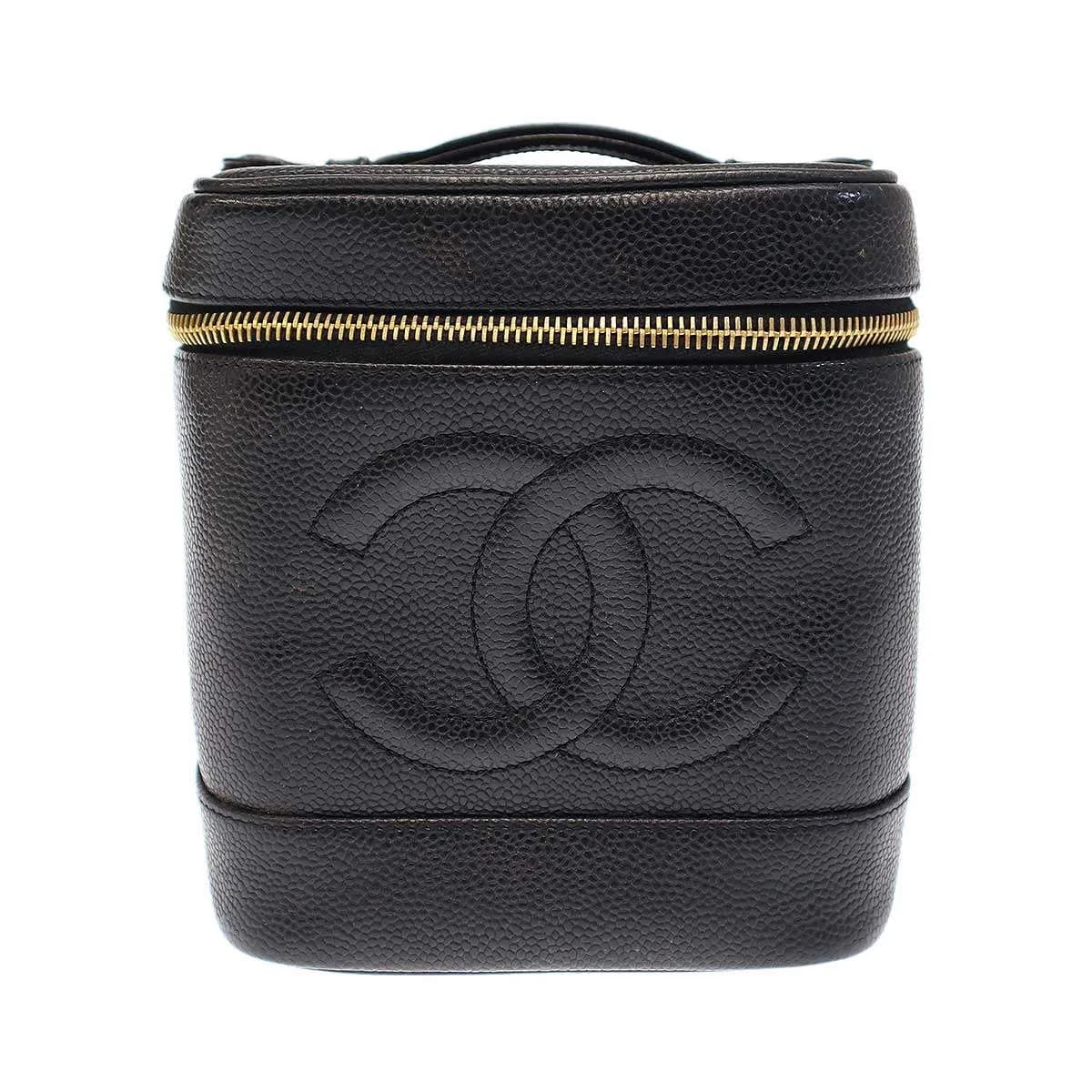 CHANEL シャネル 2001 Vanity Pouch Bag ヴィンテージ ヴァニティハンドバッグ ポーチ