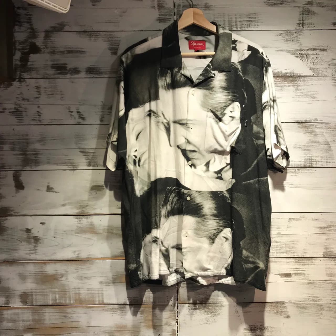 Supreme Supreme 19SS Bela Lugosi Rayon S/S Shirt