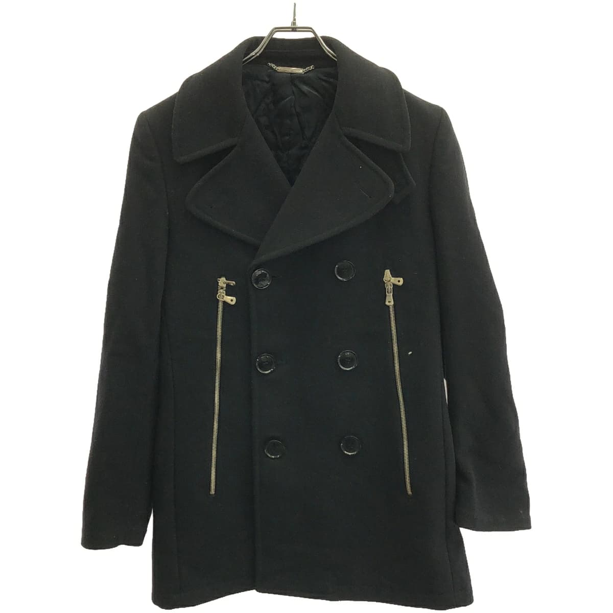 DOLCE&GABBANA ドルチェ&ガッバーナ ダブルジップ ウールメルトンPコート TCA41/U3C6
