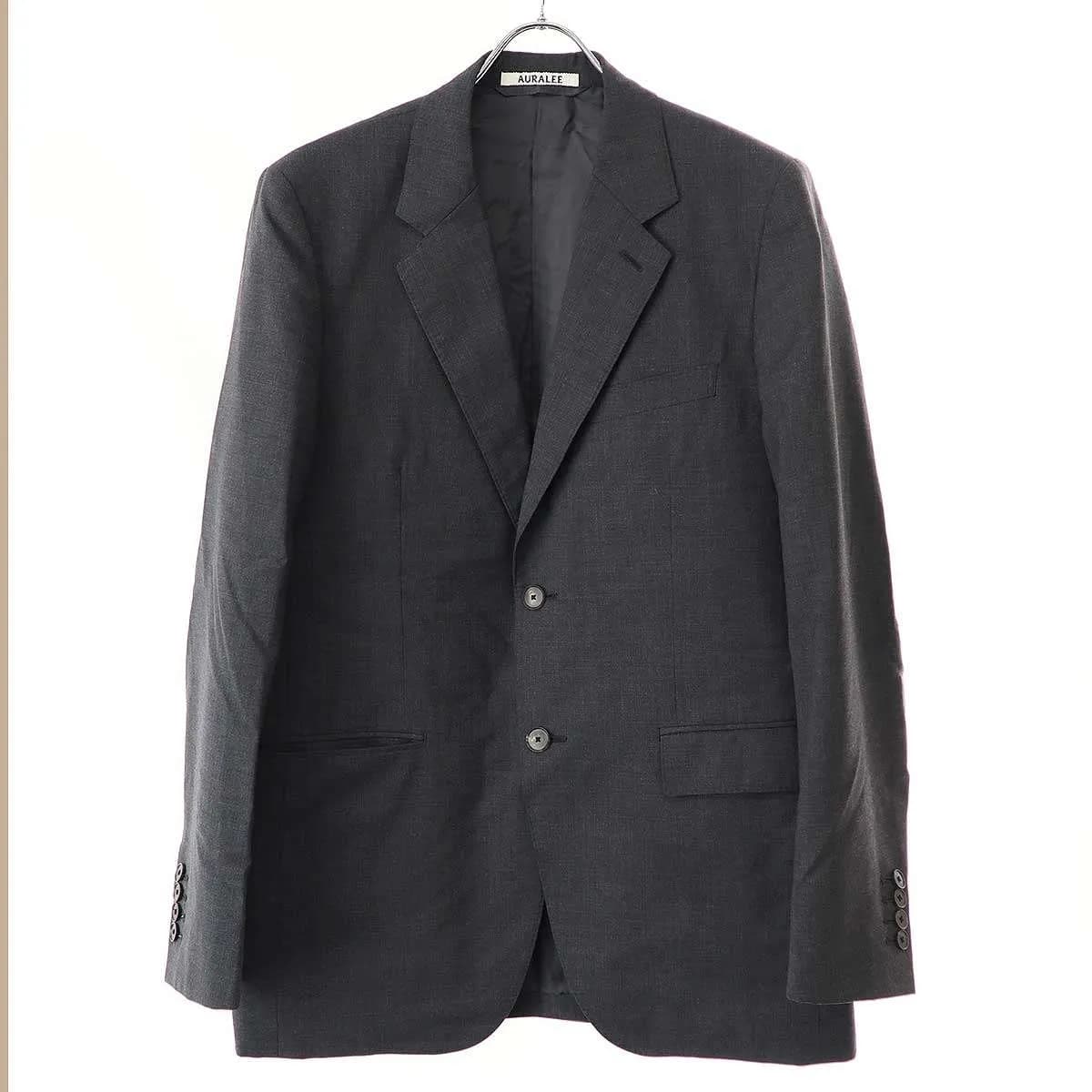 AURALEE オーラリー 23SS SUPER FINE TROPICAL WOOL JACKET スーパーファイントロピカルウールジャケット