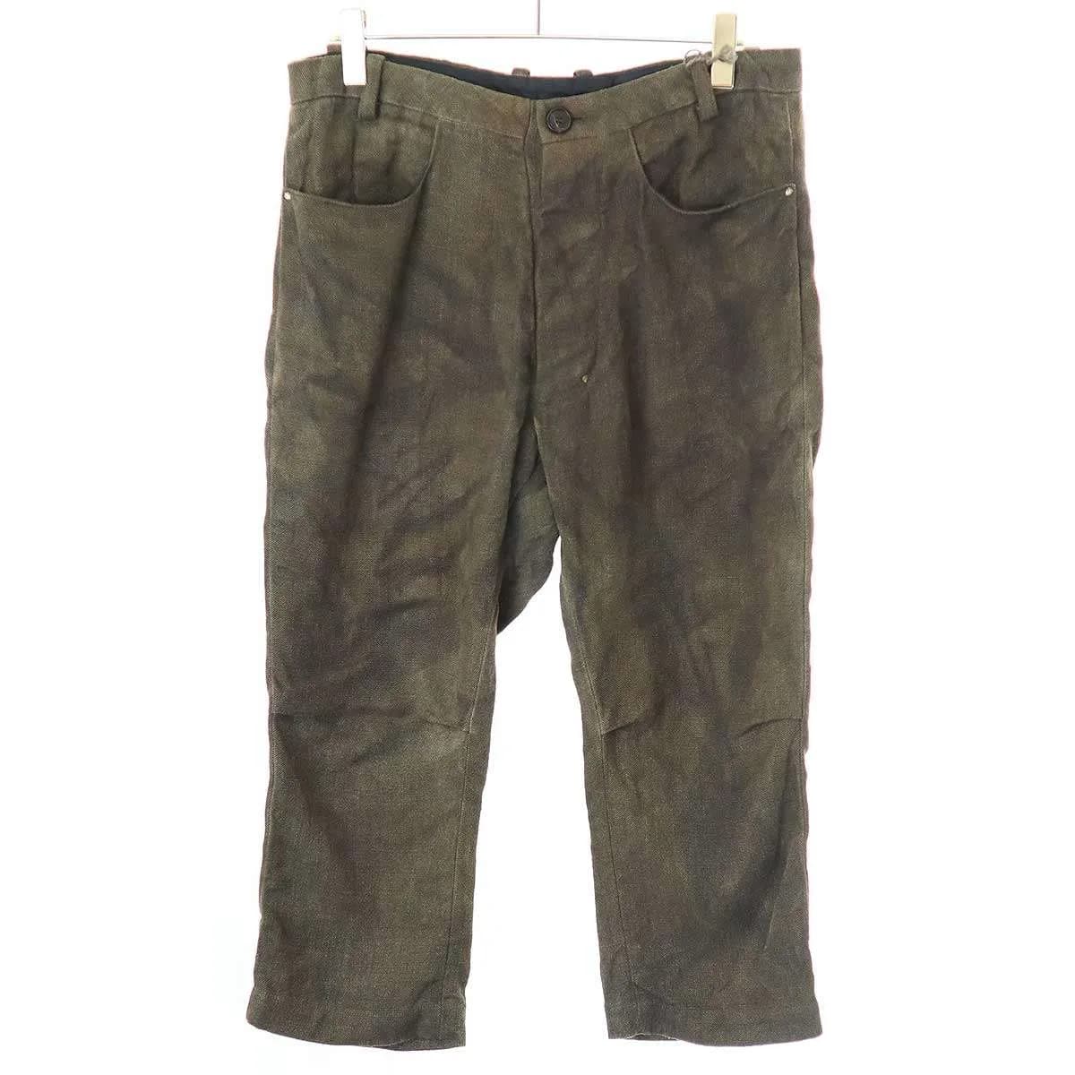 BIEK VERSTAPPEN ビークファースタッペン Bou Trousers リネントラウザーパンツ