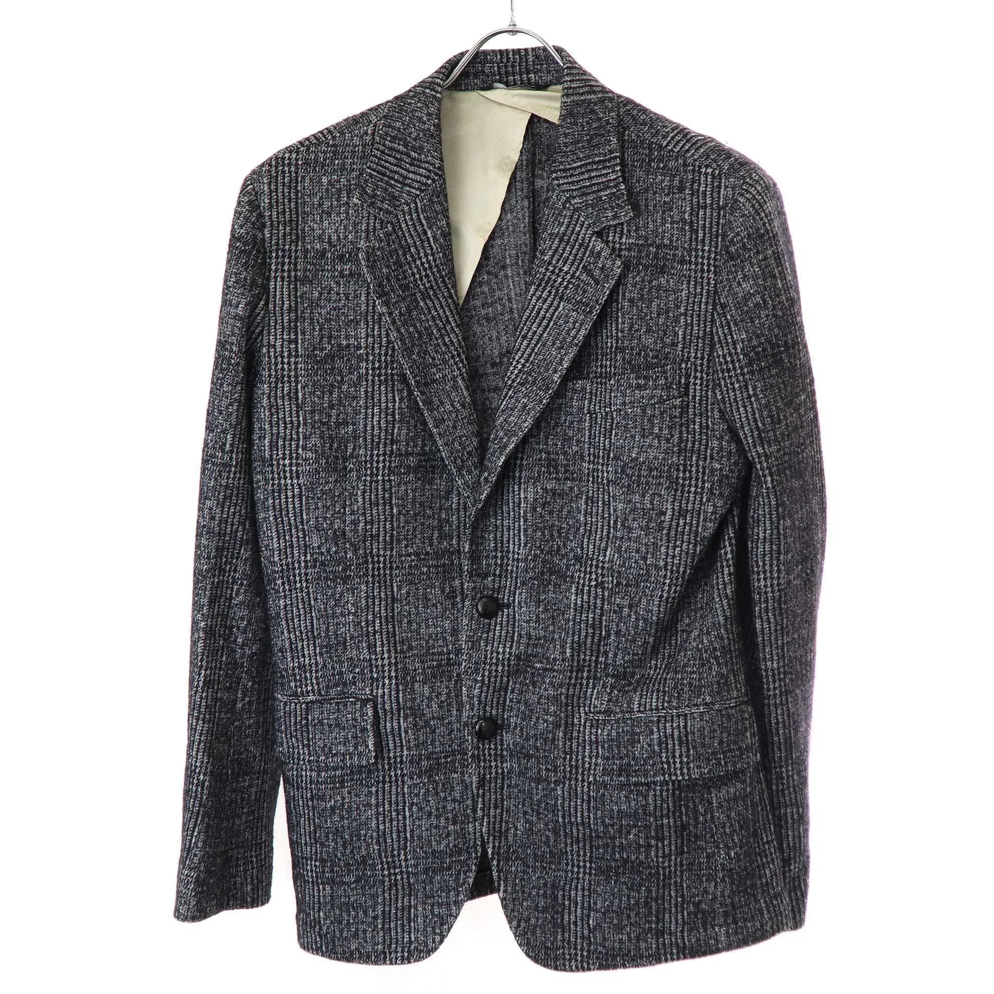 DOLCE&GABBANA ドルチェ&ガッバーナ コットンウール2Bテーラードジャケット