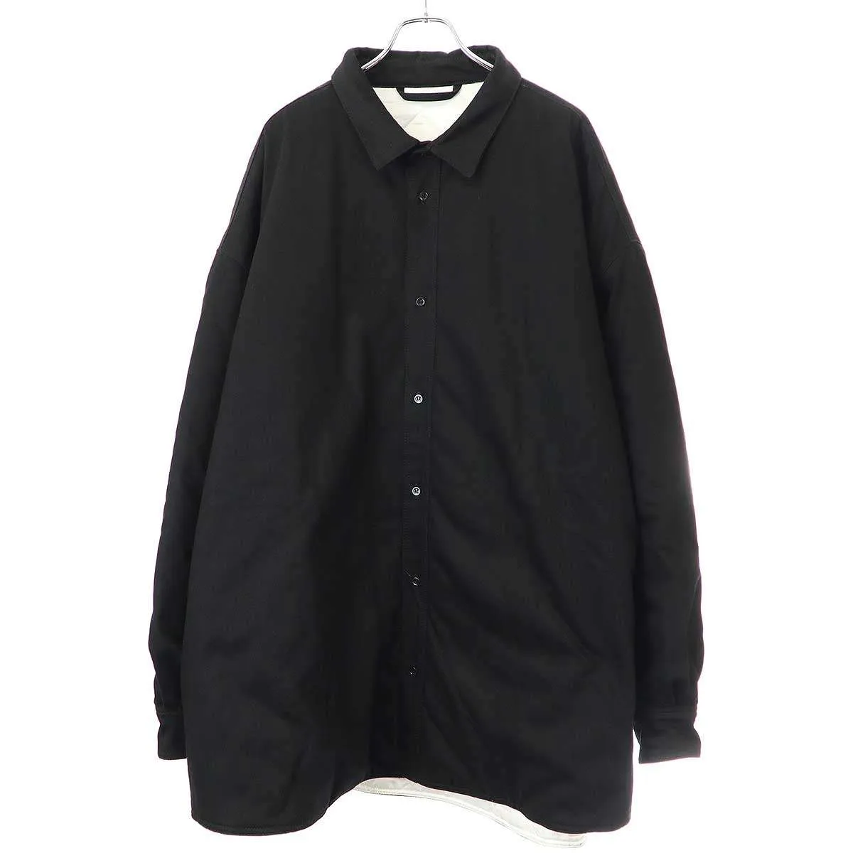 RAF SIMONS ラフシモンズ 17AW オーバーサイズキルティングライニングシャツ 710-010031