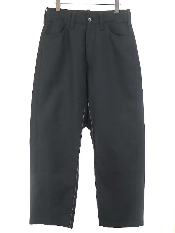 Yohji Yamamoto ヨウジヤマモト ファム 08AW ステッチデザインウールサルエルパンツ