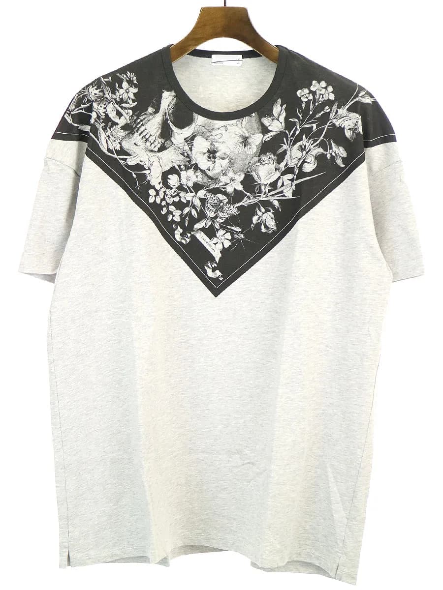 LAD MUSICIAN ラッドミュージシャン 15AW フラワーバンダナプリントTシャツ