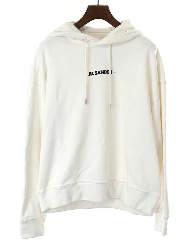 JIL SANDER ジルサンダープラス 21SS ロゴプリントスウェットパーカー