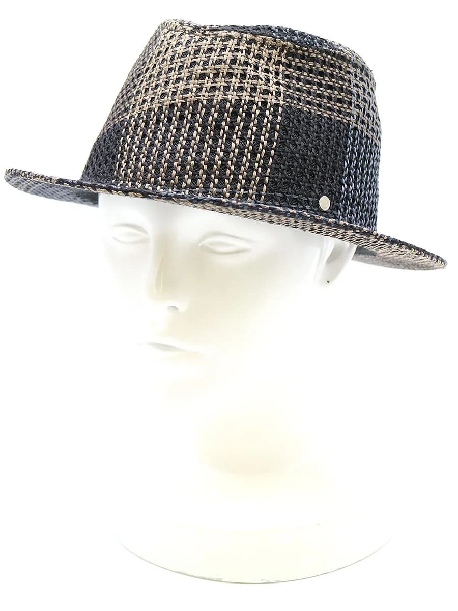 HERMES エルメス CHAPEAU HOMME TRAVIS CANNAGE シルクデザインハット 帽子