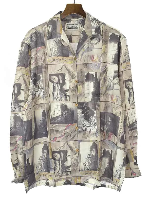 WACKO MARIA ワコマリア 21SS HAWAIIAN SHIRT S/S 緊縛女柄 ハワイアンシャツ