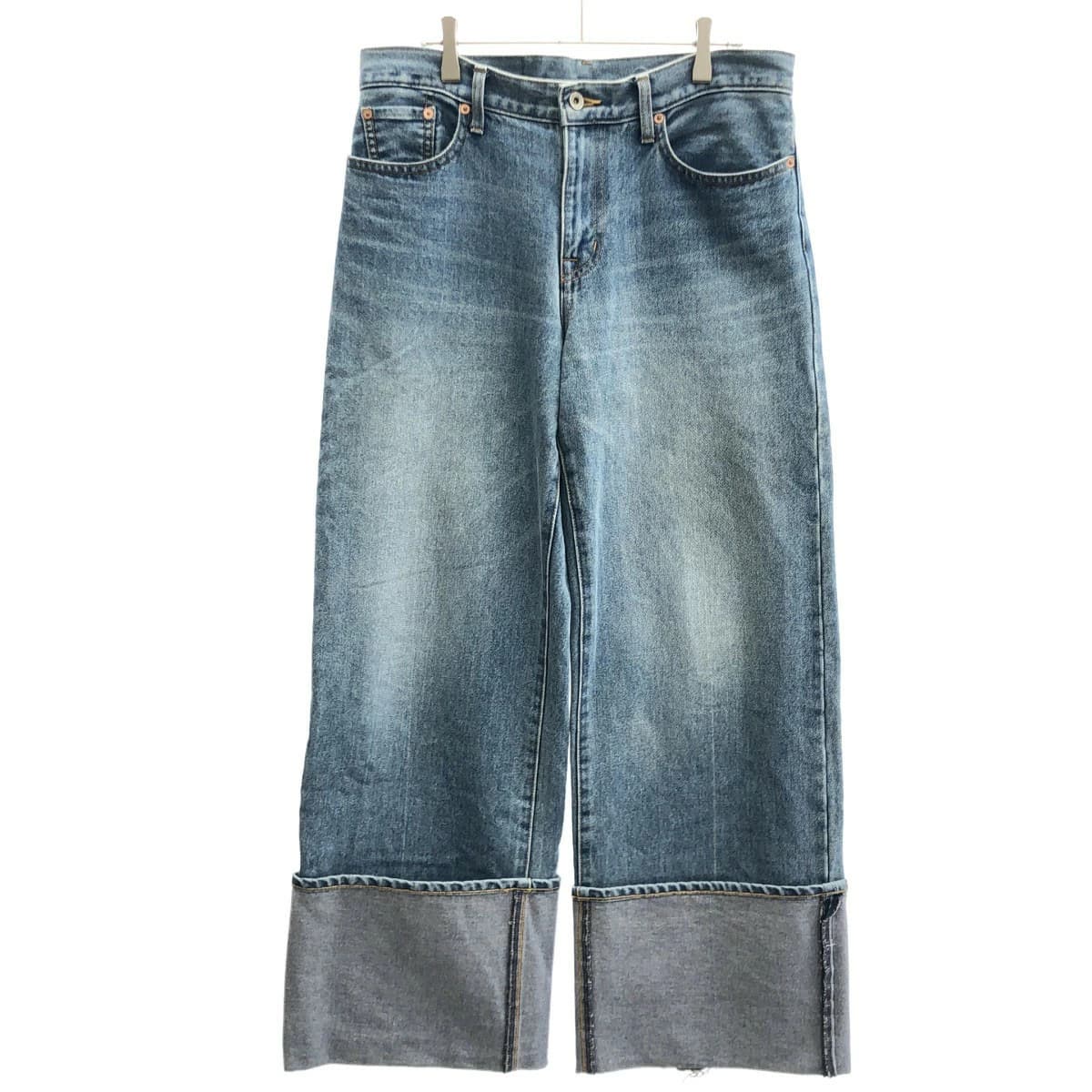 doublet ダブレット 22AW RECYCLE DENIM LOW-RISE DENIM PANTS リサイクルデニムローライズデニムパンツ 22AW20PT192