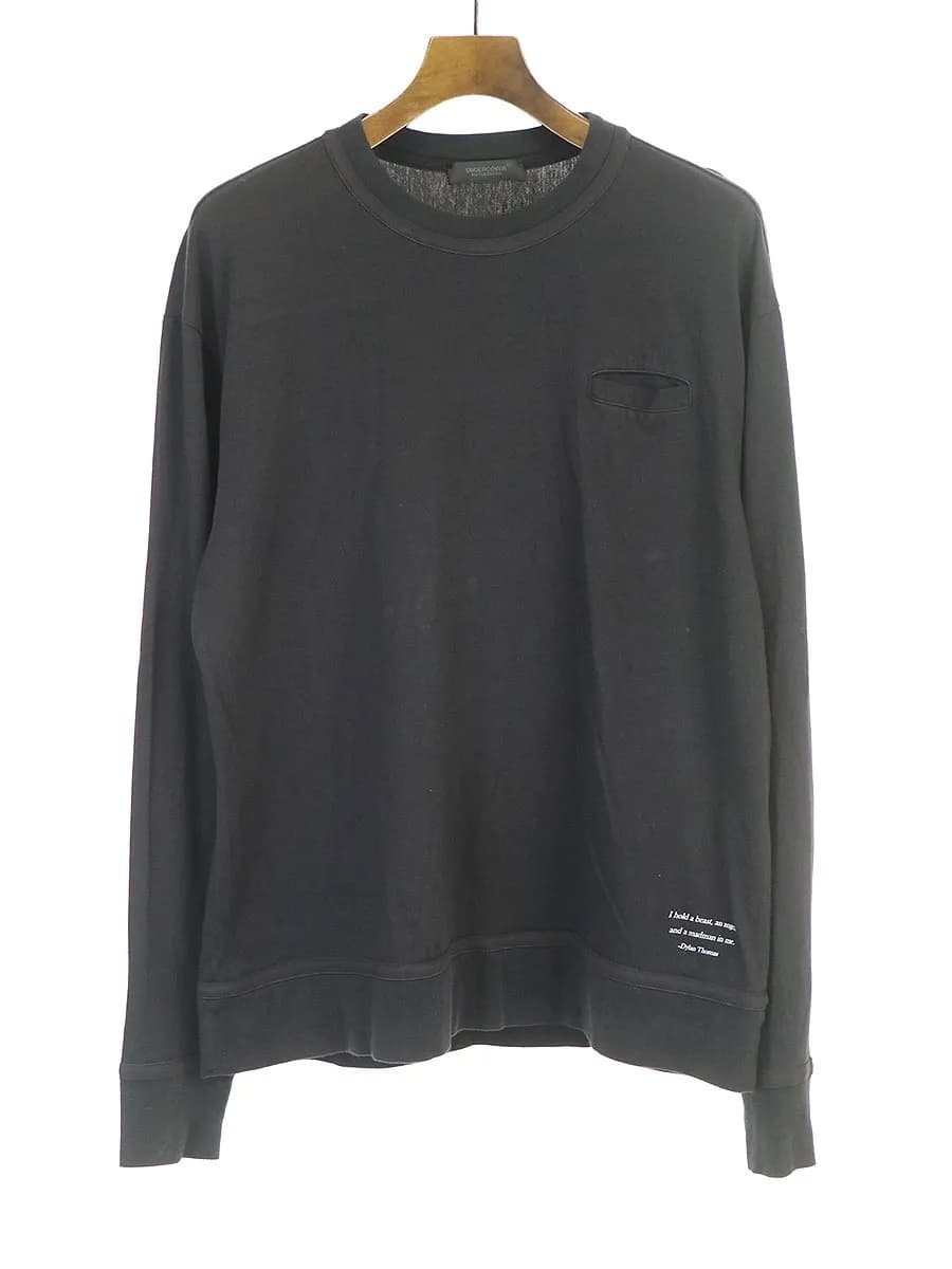 UNDERCOVER アンダーカバー 20SS ポケット付バインダーロングスリーブカットソー