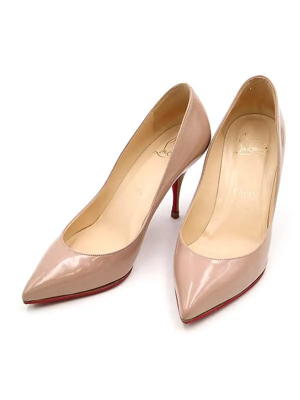 Christian Louboutin クリスチャンルブタン ポインテッドトゥパテントパンプス