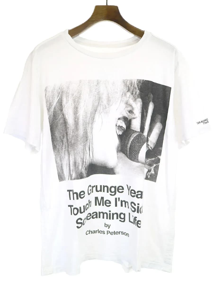 TAKAHIROMIYASHITA The SoloIst. タカヒロミヤシタ ザ ソロイスト 19SS Charles Peterson photo s/s tee. プリントTシャツ