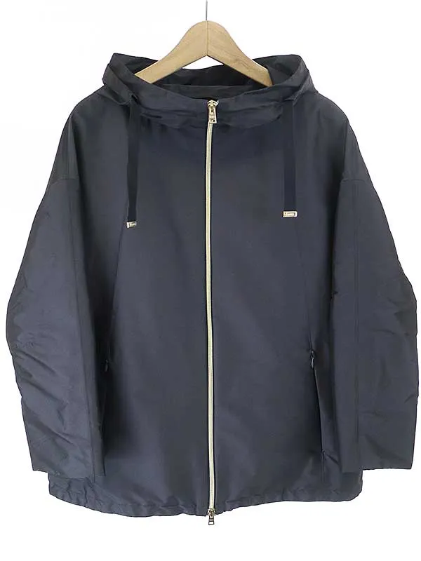 HERNO ヘルノ ジップアップフーデットショートコート ジャケット