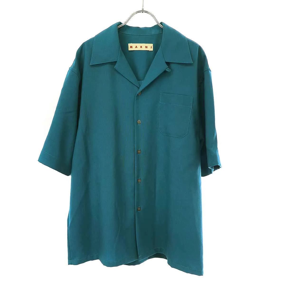 MARNI マルニ 24SS トロピカルウールボウリングシャツ CUMU0213A5 TW839