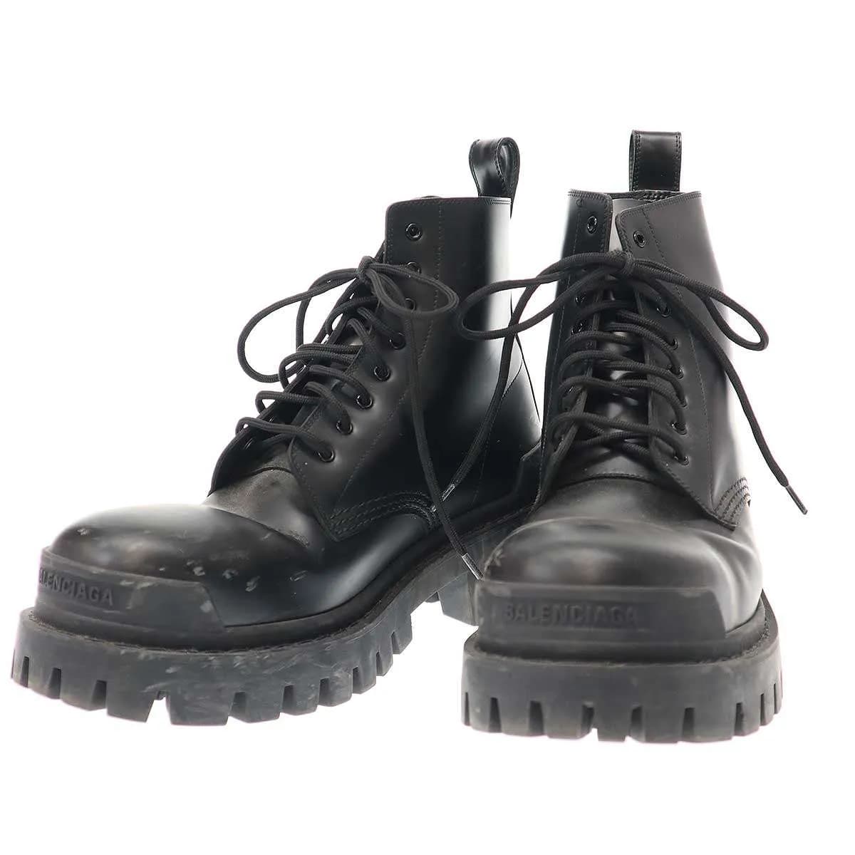 BALENCIAGA バレンシアガ Strike Lace-Up Boots レースアップブーツ