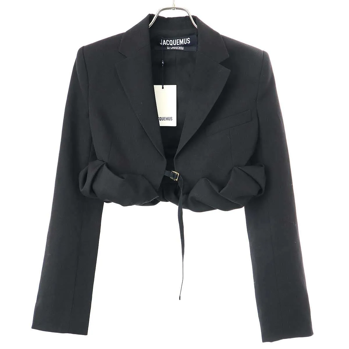 JACQUEMUS ジャックムス 23AW LA VESTE CROISSANT ウールクロップドジャケット