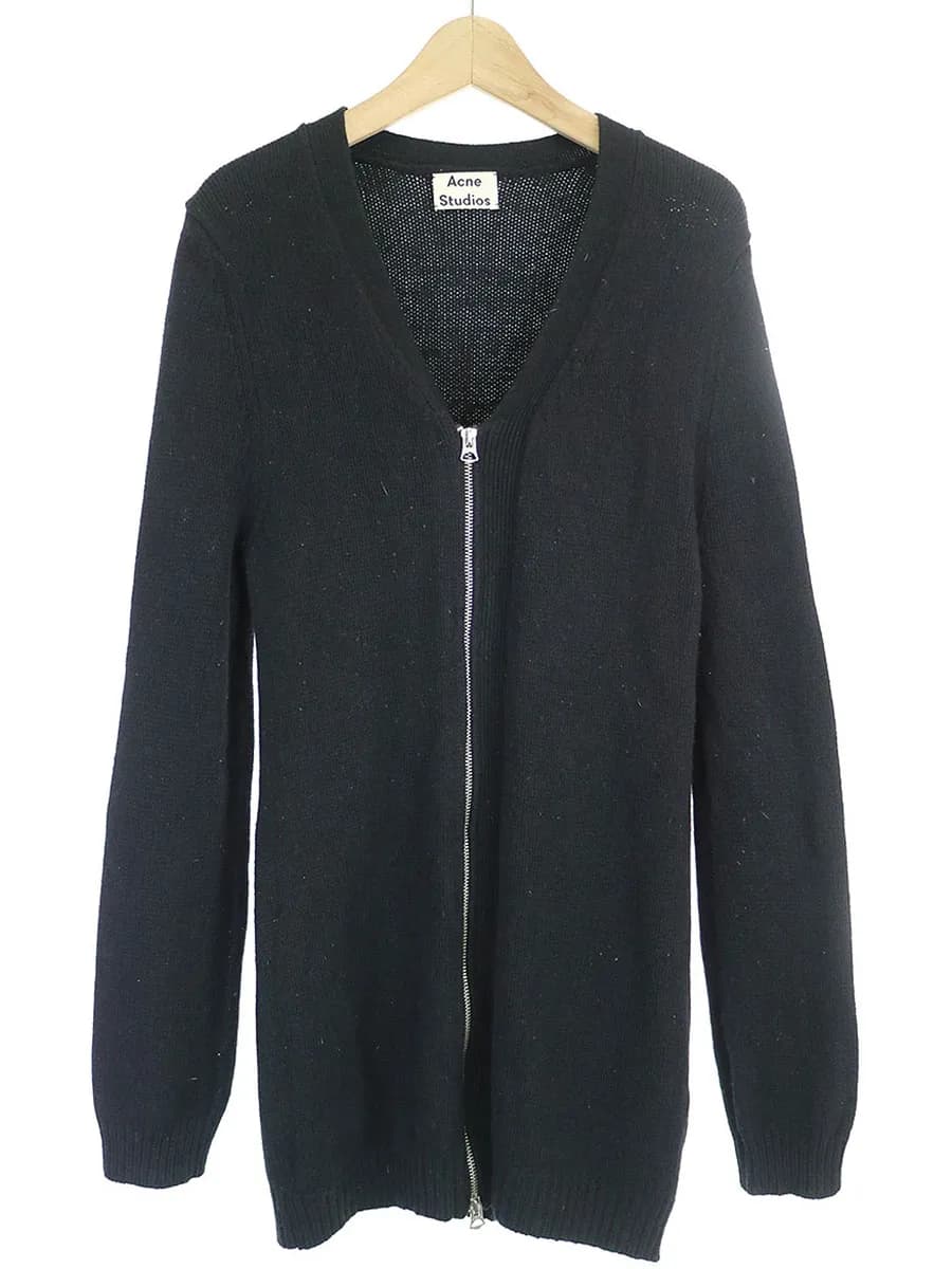 Acne Studios アクネストゥディオズ 14AW COSTA ZIP ジップアップニットカーディガン