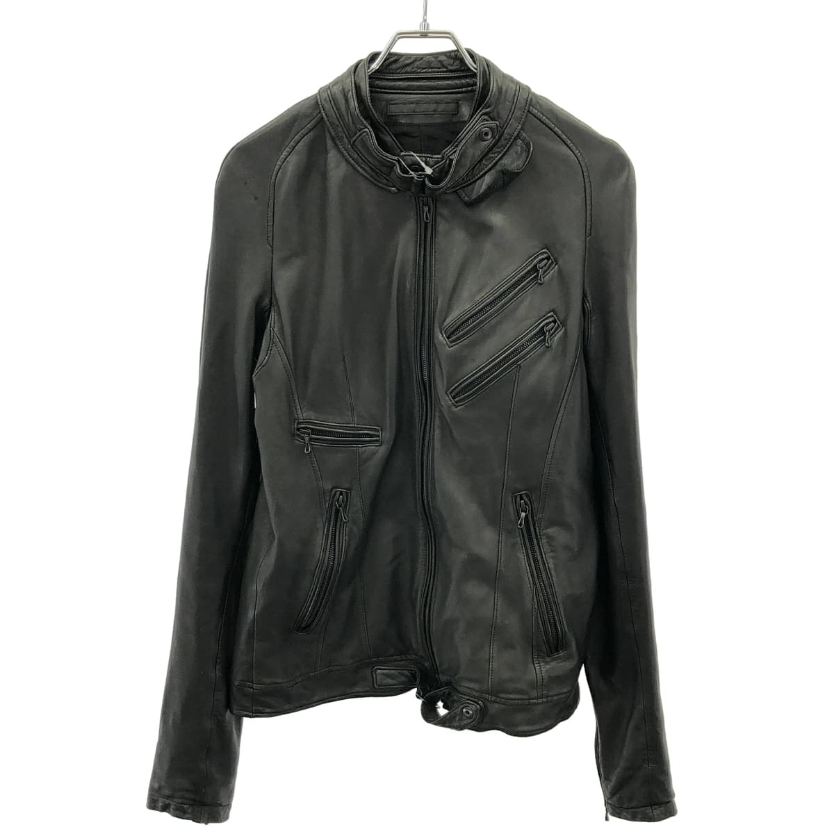 JULIUS ユリウス 11AW シングル ラムスキン レザージャケット