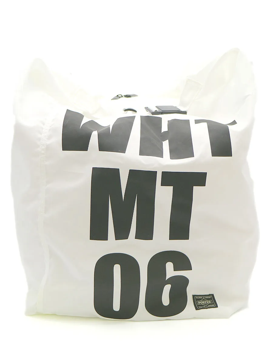 White Mountaineering ホワイトマウンテニアリング×ポーター PRINTED 3WAY SHOULDER BAG ナイロンバッグ