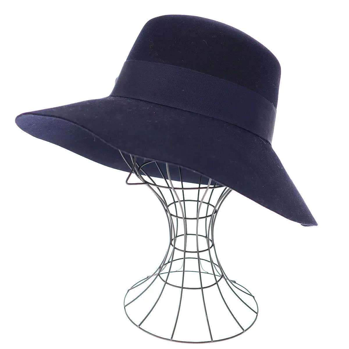 HERMES エルメス 23AW Farrah Pop H ポップアッシュ ラビットファーフェルトハット