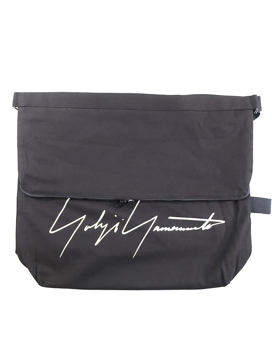 Yohji Yamamoto ヨウジヤマモト 青山限定 ノベルティ シグネチャーロゴショルダーバッグ
