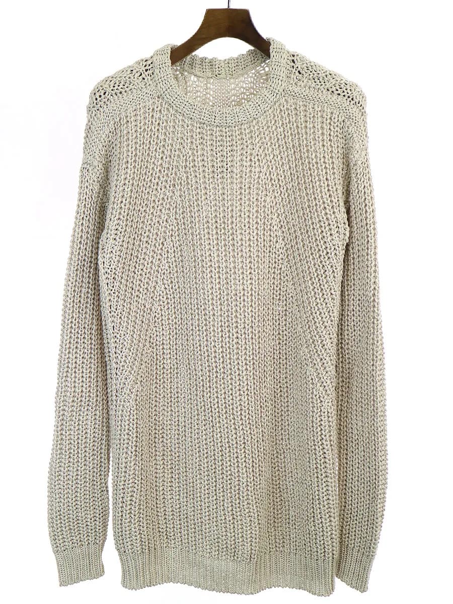 Rick Owens リックオウエンス 17SS コットンローゲージニットセーター