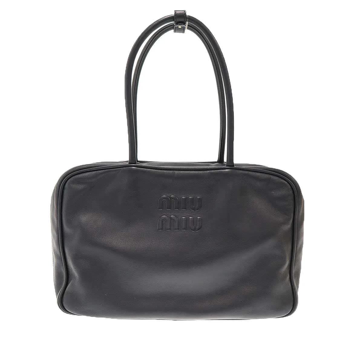 miu miu ミュウミュウ BEAU レザー ボー バッグ